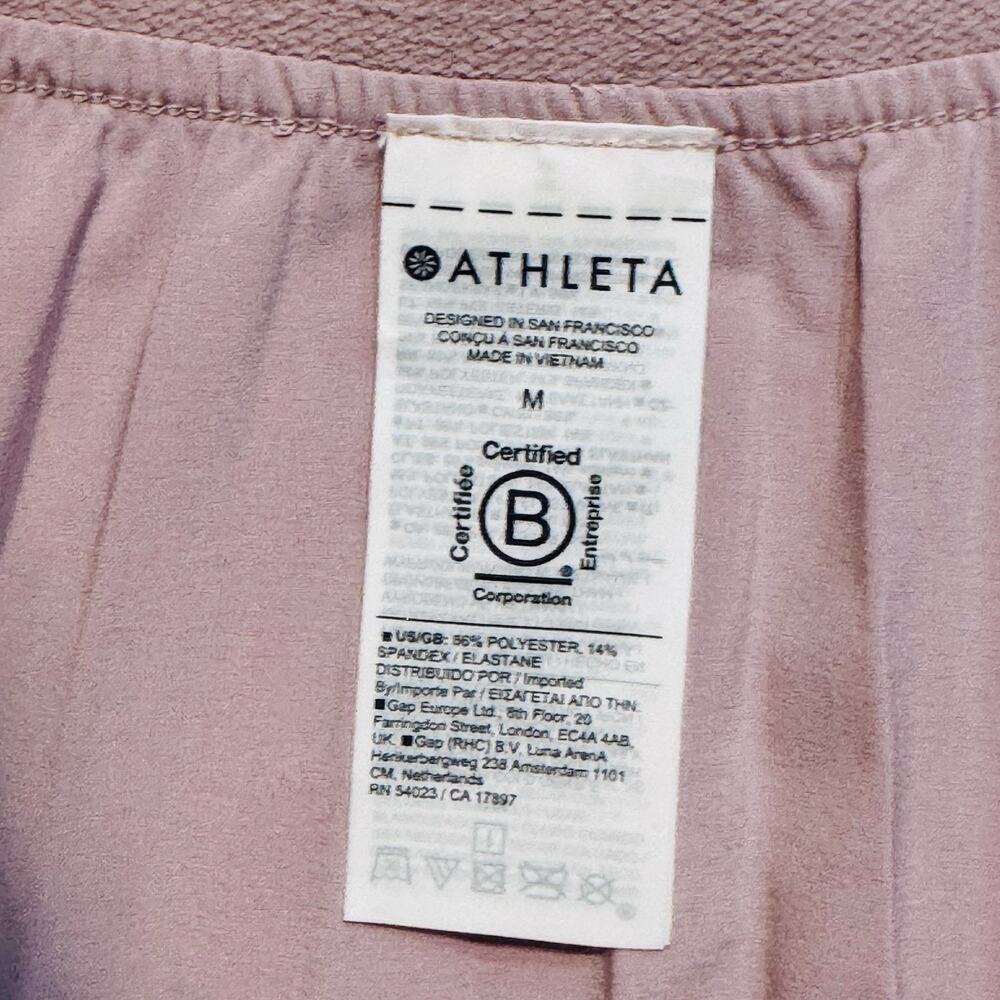 Athleta Pink and Purple Midi Skirt - Picture 4 of 5